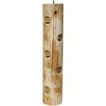 Stovall Products Stovall Products SP13FL Stovall 22-inch White Cedar Suet Post Log Feeder For Suet Plugs SP13FL